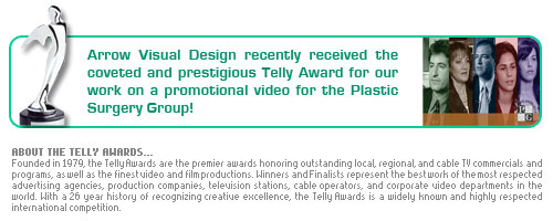 Arrow wins a Telly Award!